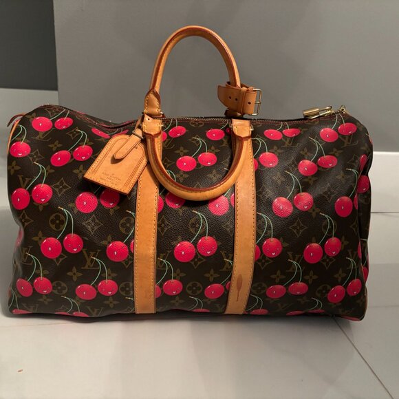 Takashi Murakami Limited Edition Monogram Cerises Collection Keep SPEDDY 45 - Picture 1 of 7